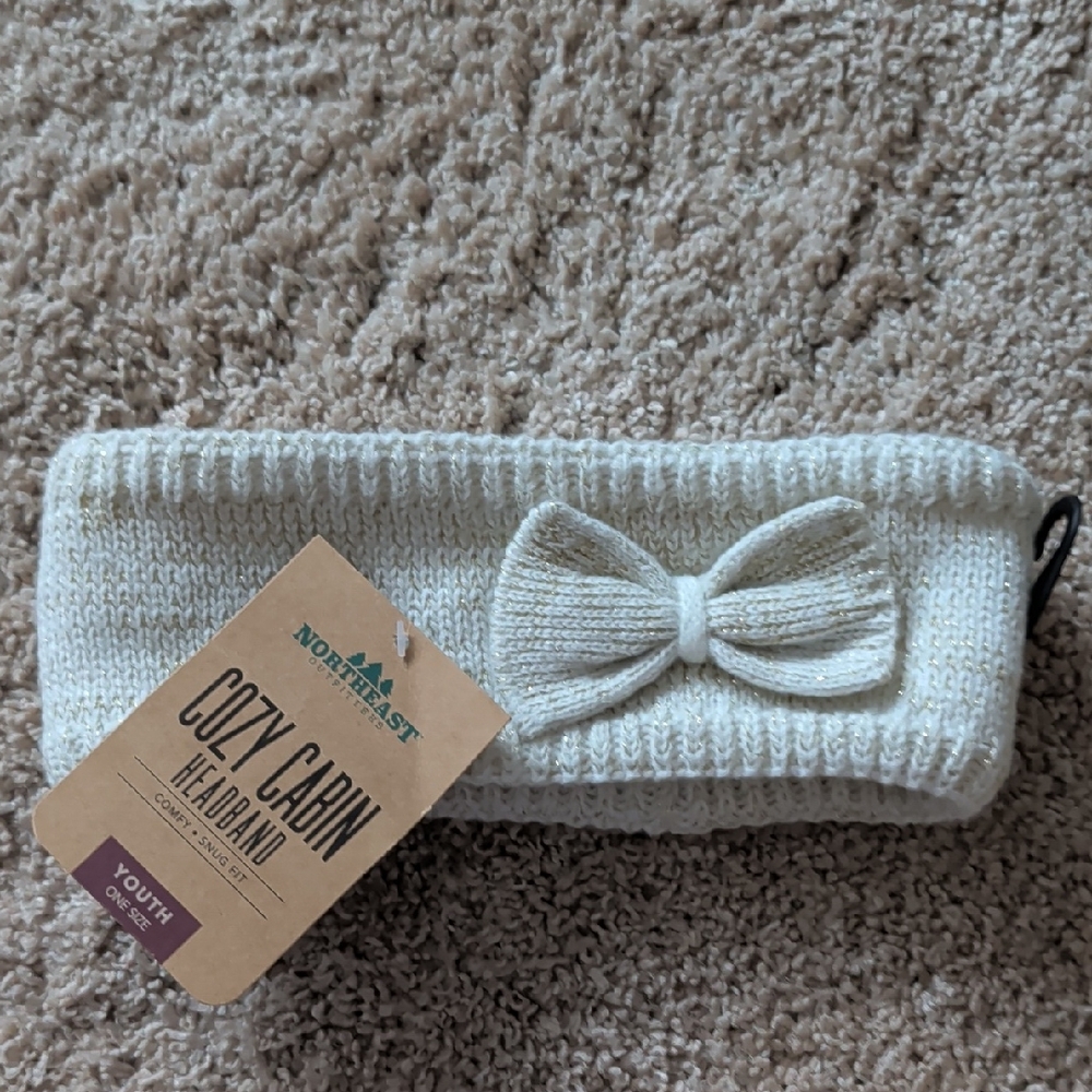NWT Cozy Cabin Youth Headband